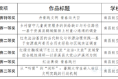 喜报！我校在2026年首届全国大学生新时代文明实践风采展示大赛中获佳绩